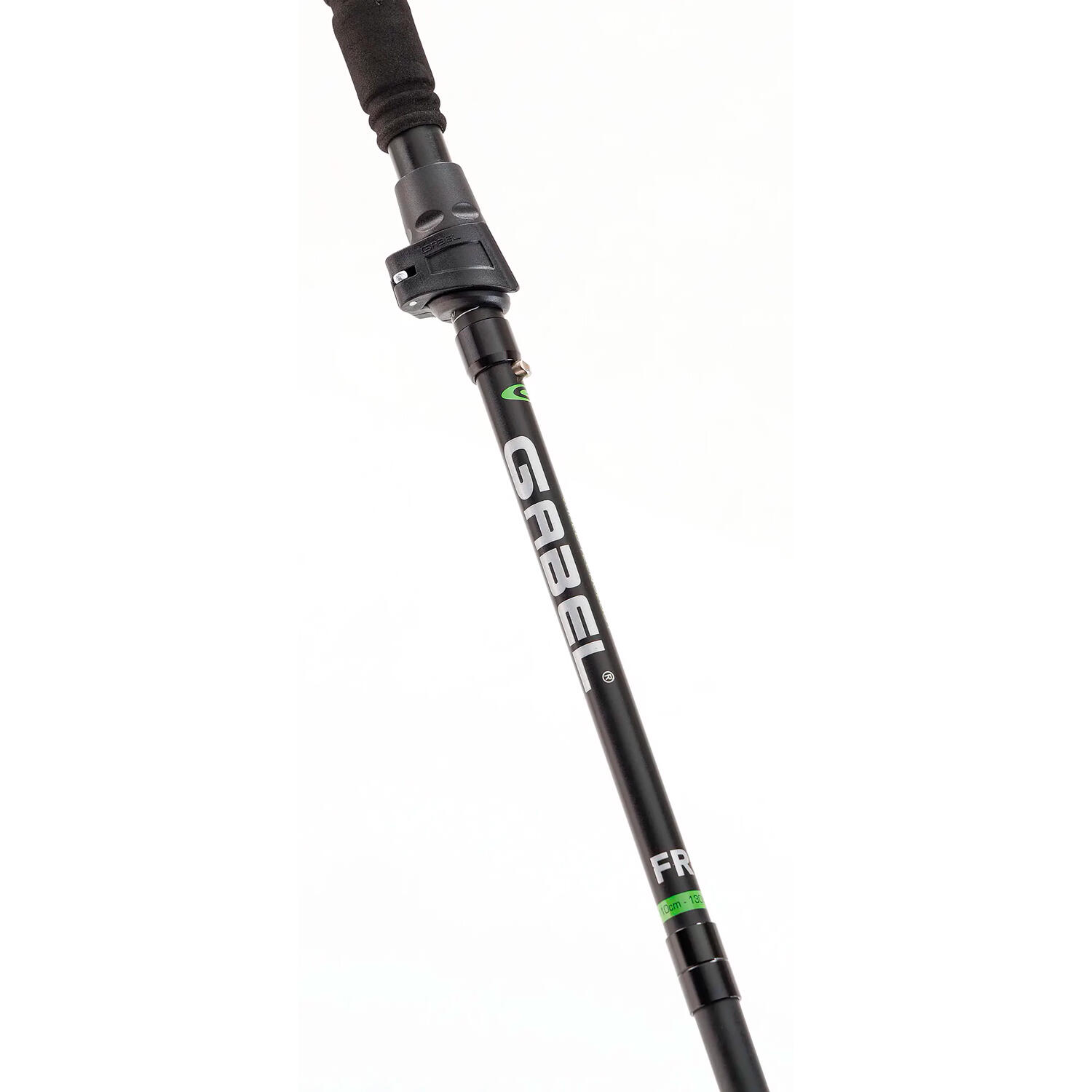 Bastón de trekking FR-3 EF (1 PAR) Gabel negro 3/7