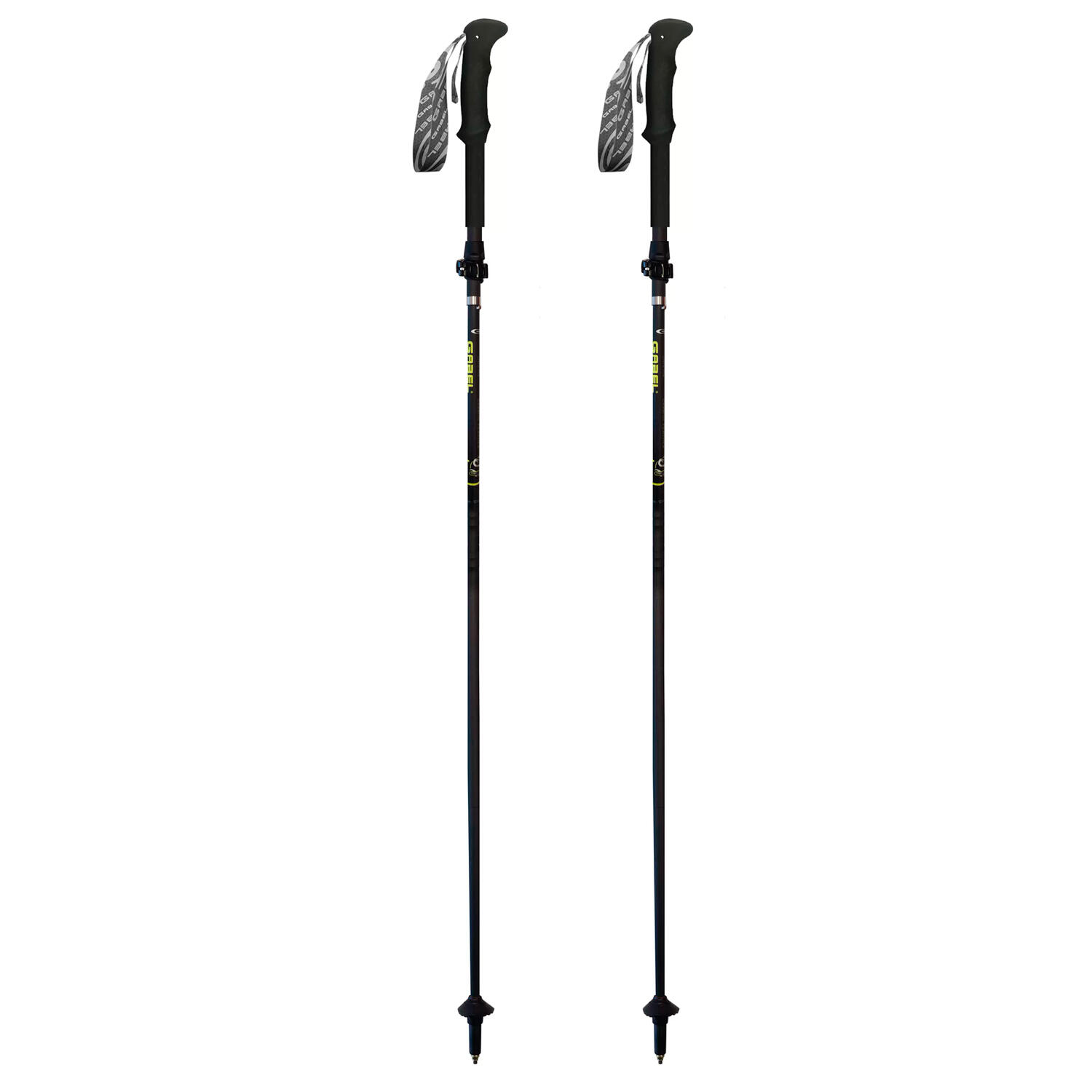 Bastón de trekking CARBON FEATHER XTS (1 PAR) Gabel negro 2/7