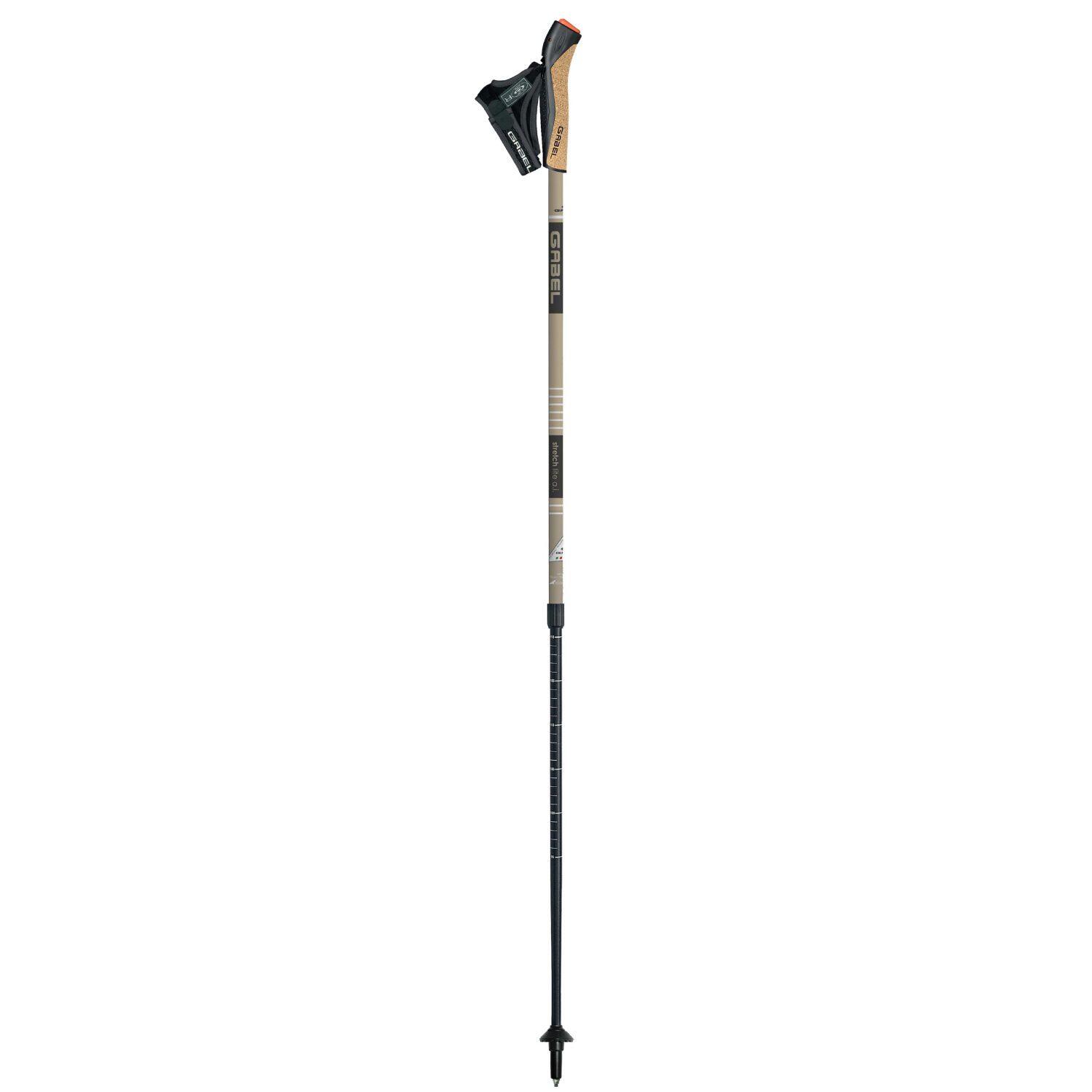 Bastón de nordic walking STRETCH LITE AI (1 PAR) Gabel marrón 2/4