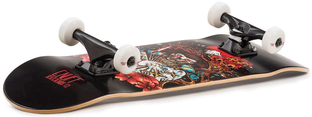 Enuff Nihon Geisha 7.75"x31.5" Schwarz Skateboard 4/4