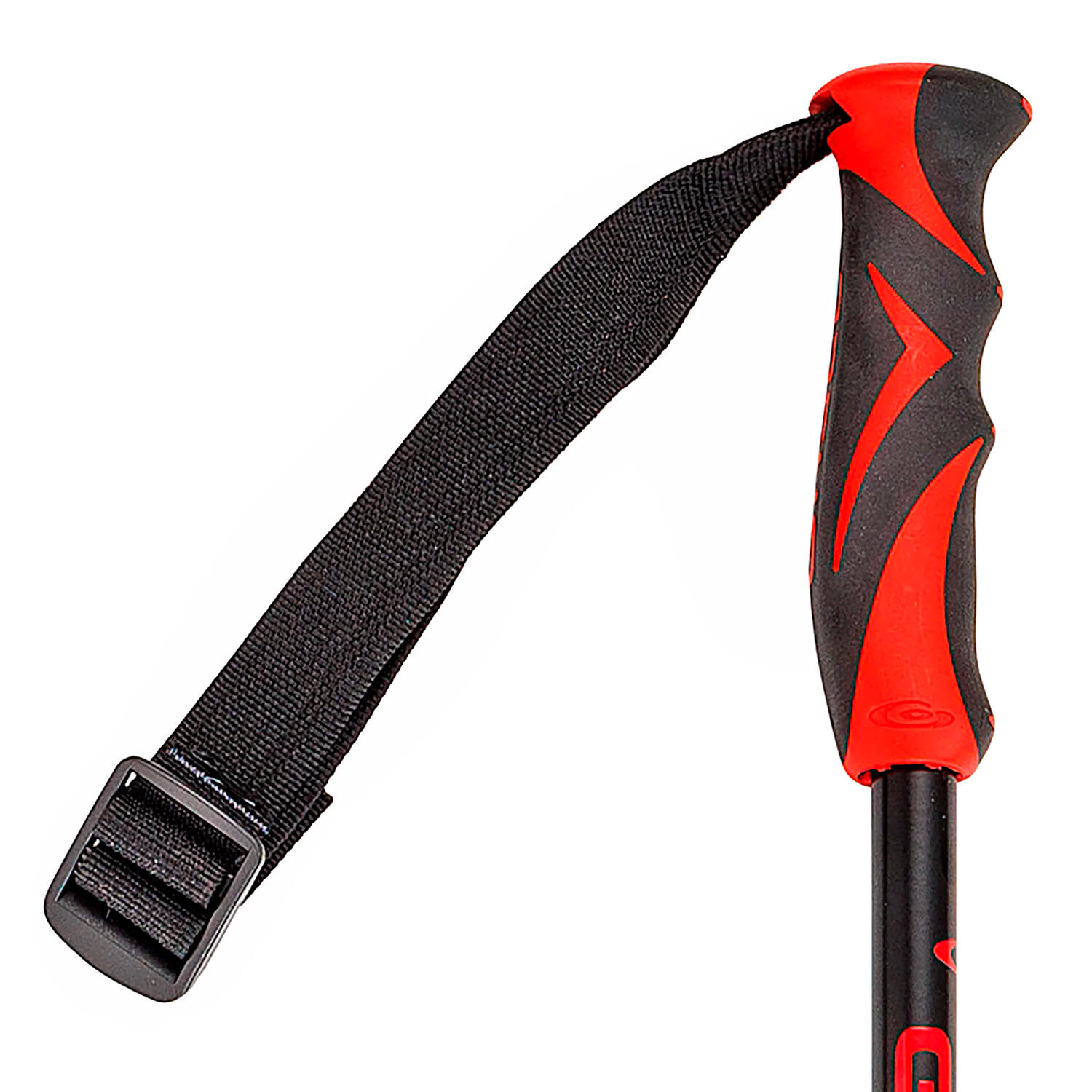 Bastón de esquí CVX (1 PAR) Gabel rojo 3/4
