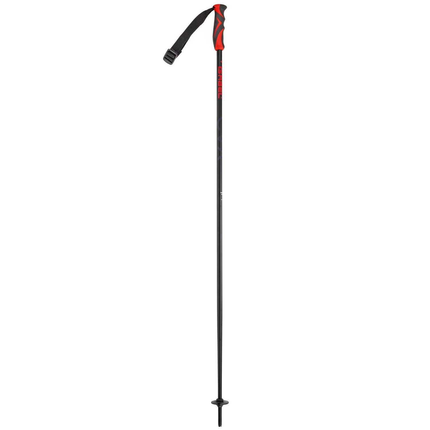 Bastón de esquí CVX (1 PAR) Gabel rojo 2/4