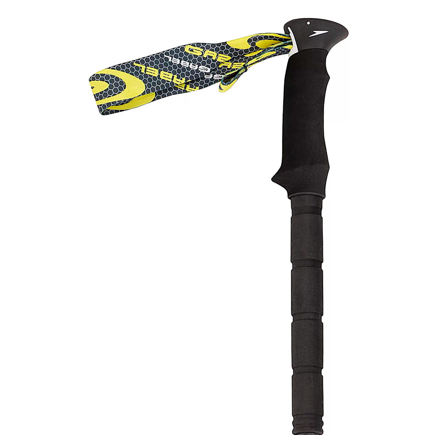 Bastón de trekking CARBON FORCE FLK (1 PAR) Gabel negro 3/7