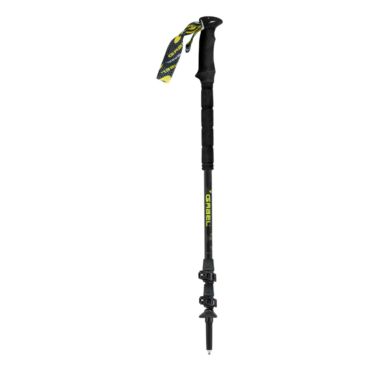 Bastón de trekking CARBON FORCE FLK (1 PAR) Gabel negro 2/7