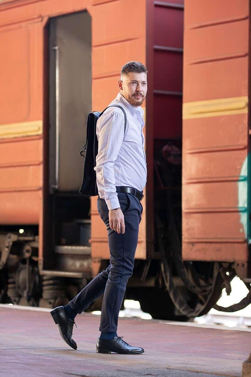 3/4-długie skarpetki uciskowe z merceryzowanej bawełny ciemnoniebieskim 4/7
