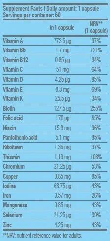 Multivitamines - Vitamin Complex - 60 Gélules 4/6