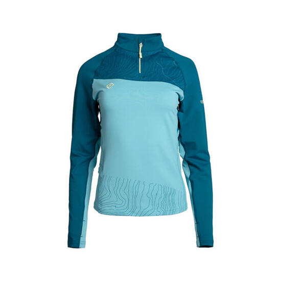 T-shirt termica a manica lunga SALEM W da donna Polar Stretch con collo alto e p