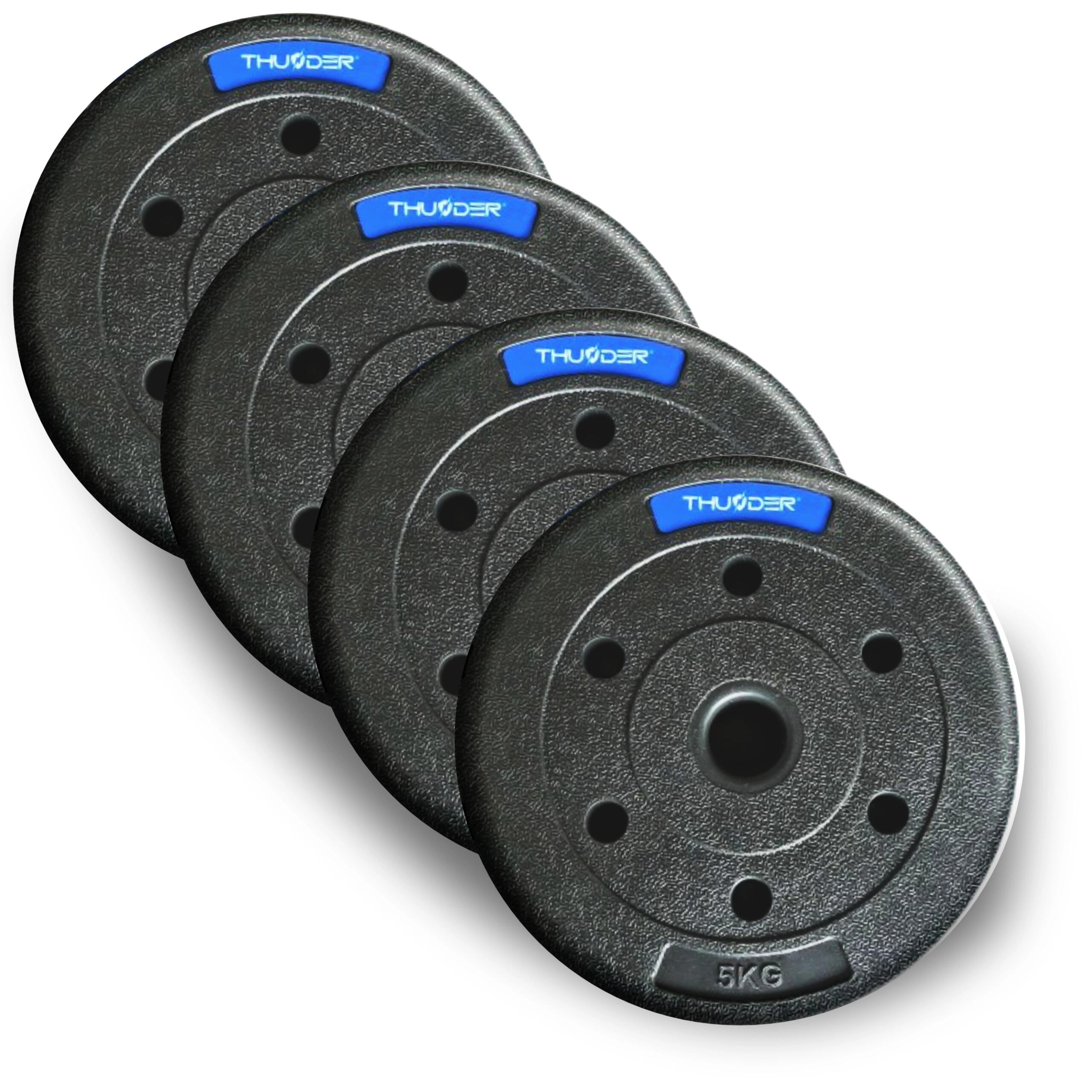 Juego de pesas olímpicas SET-B-01-20KG (4x5kg) 2/4