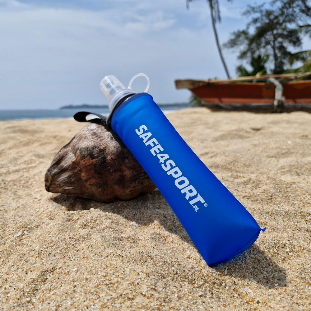 Soft Flask 250 ml gourde souple pliable running 6/7