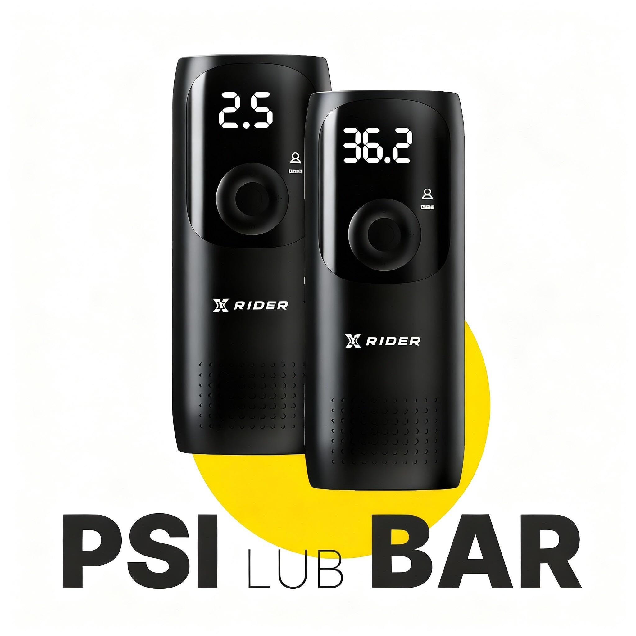 Pompka Rowerowa Elektryczna Uniwersalna Kompresor do Hulajnóg XRIDER  Powerbank 3/7