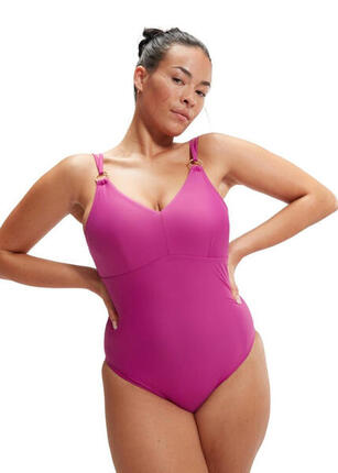 Maillot Speedo Shaping Strappy violet