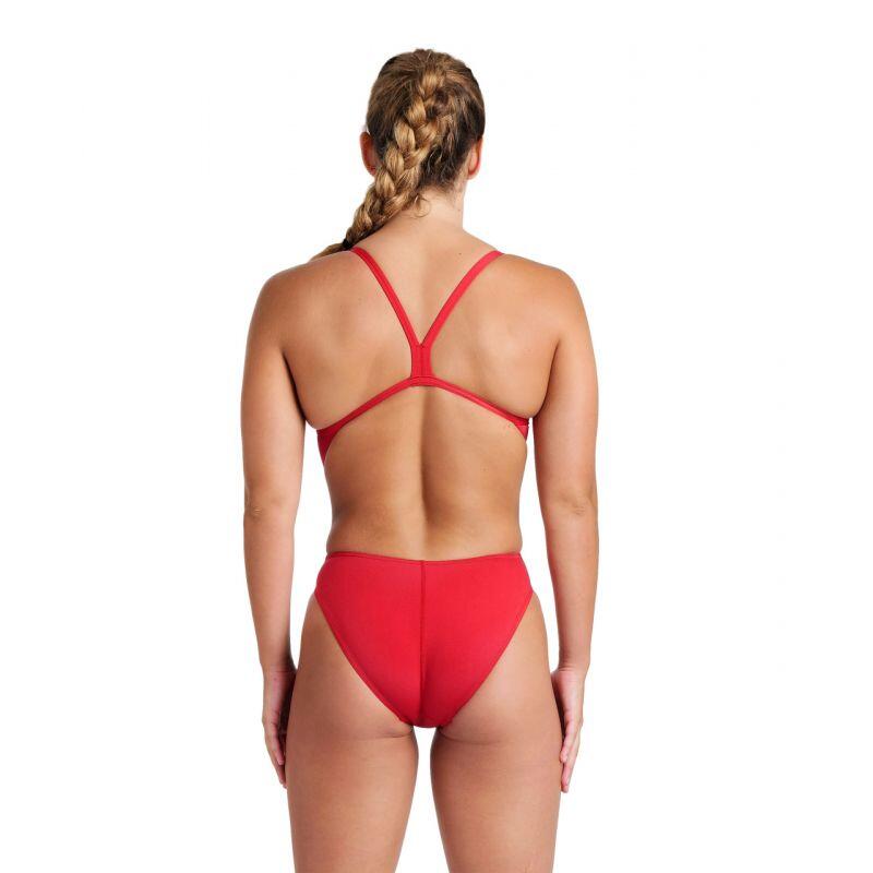 Maillot de Bain 1 Pièce Femme Dos Nue Challenge Back Rouge 6/7