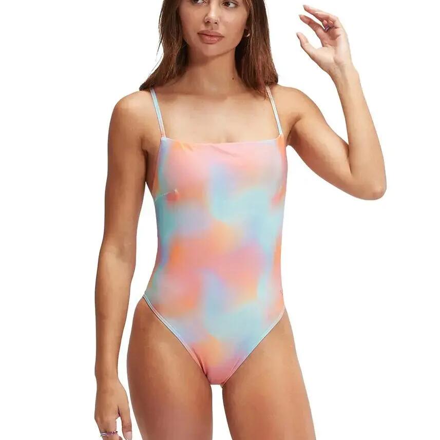 Womens Printed Adjustable Thinstrap 1 Piece