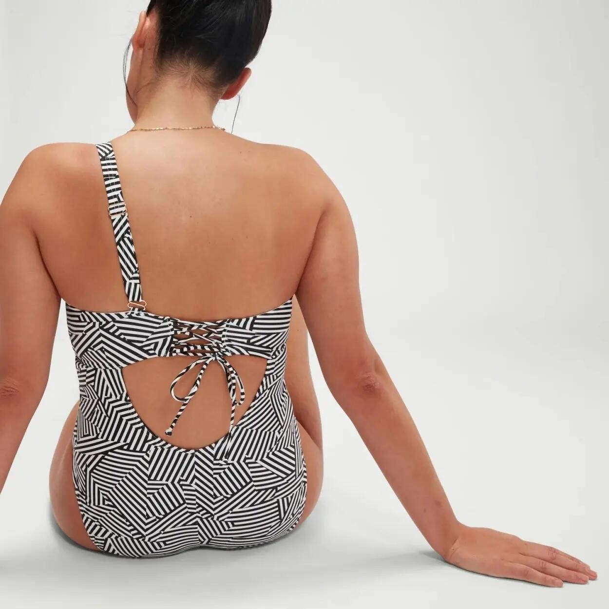 Strój kąpielowy jednoczęściowy damski na basen Speedo Asymmetric 4/7