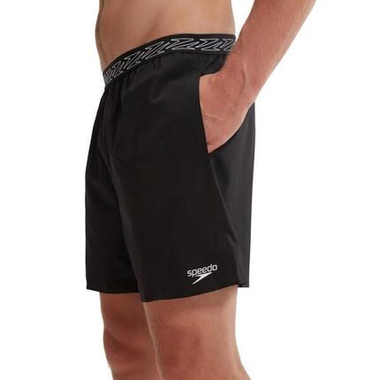 Spodenki Speedo Hyperboom Band 16" Watershort - Czarne - Rozmiar Xl