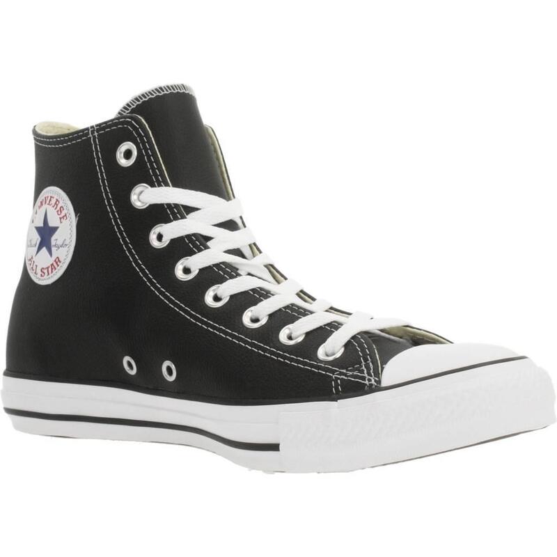 Tenisi unisex Converse Chuck Taylor HI Leather, Negru