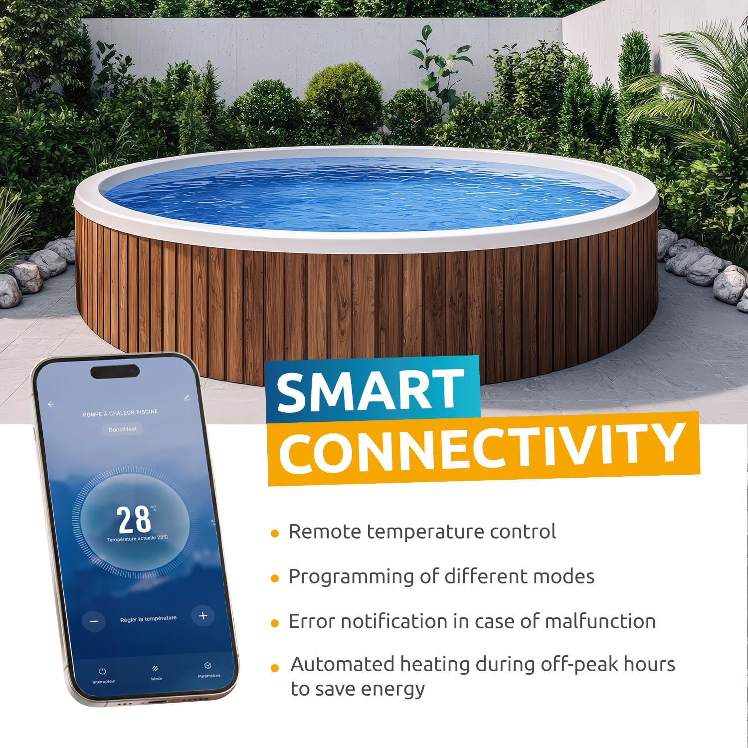 Nano FI 3 kW Full Inverter – Pompa di calore connessa per piccole piscine 4/7