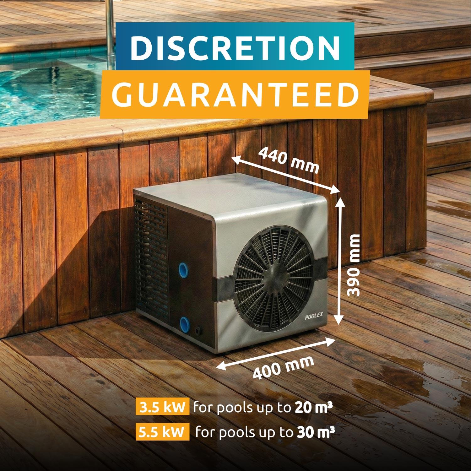 Nano FI 3 kW Full Inverter – Pompa di calore connessa per piccole piscine 6/7