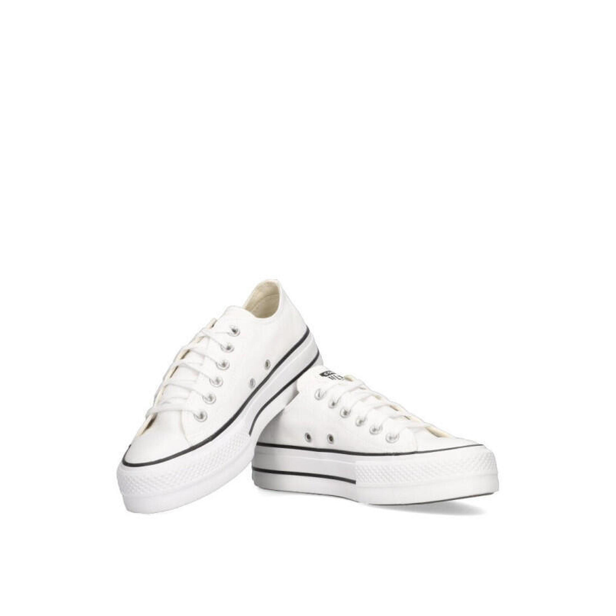 Adidași Converse All Star Chuck Taylor Platform Alb