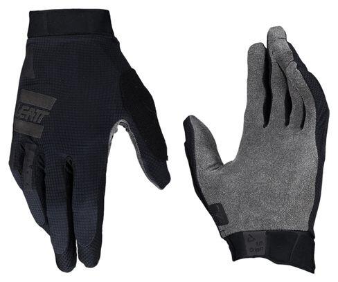 Gants Longs Leatt 1.0 GripR Noir/Gris Junior