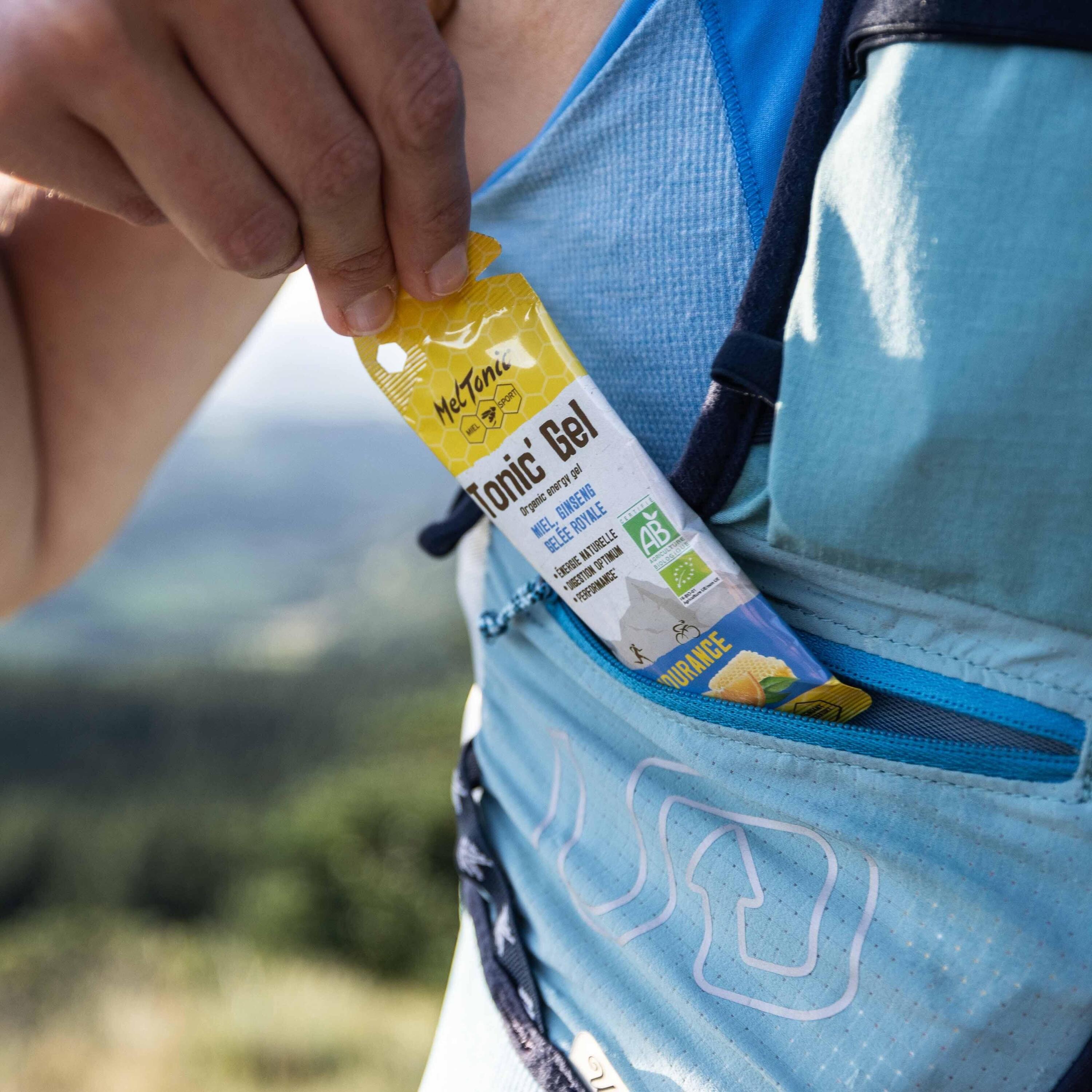 GELS ENERGETIQUES BIO ENDURANCE - MIEL GINSENG GELEE ROYALE - ETUI X6 2/3