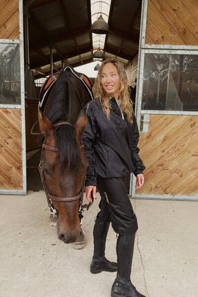 Chapeaux de pluie, noirs