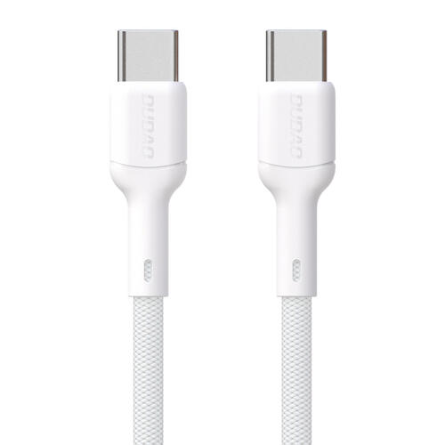 DUDAO Kabel USB-C Dudao L9C 65W - 1 m - Bílý