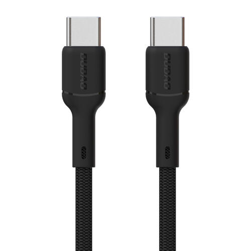 DUDAO Kabel USB-C Dudao L9C 65 W - 2 m - Černý