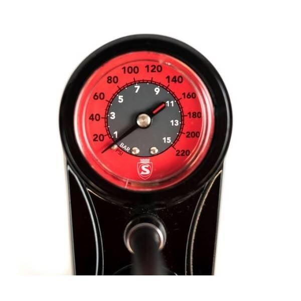SILCA Pista Hochdruck-Fußpumpe 15 bar (220 psi) 2/6