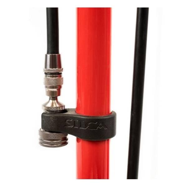 SILCA Pista Hochdruck-Fußpumpe 15 bar (220 psi) 5/6