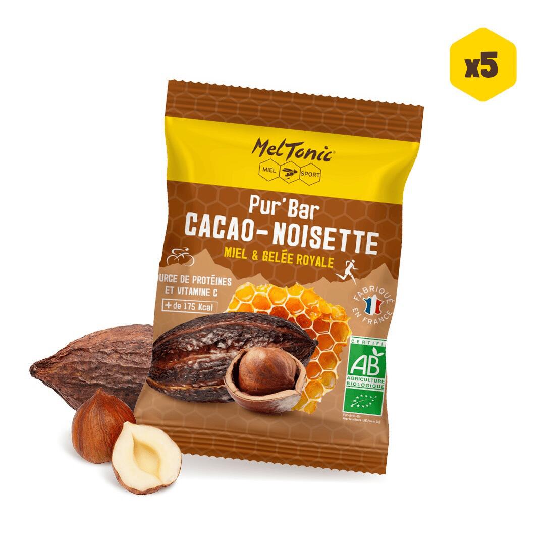 PUR’ BAR Bio Cacao Noisette x5 3/5