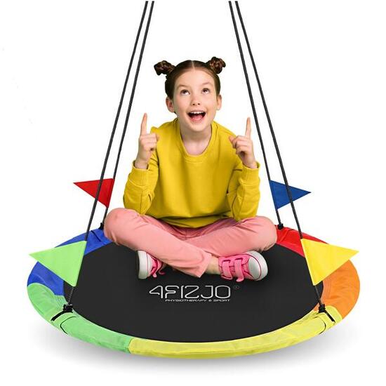 Huśtawka ogrodowa dla dzieci S Bocianie Gniazdo 4FIZJO 90 cm