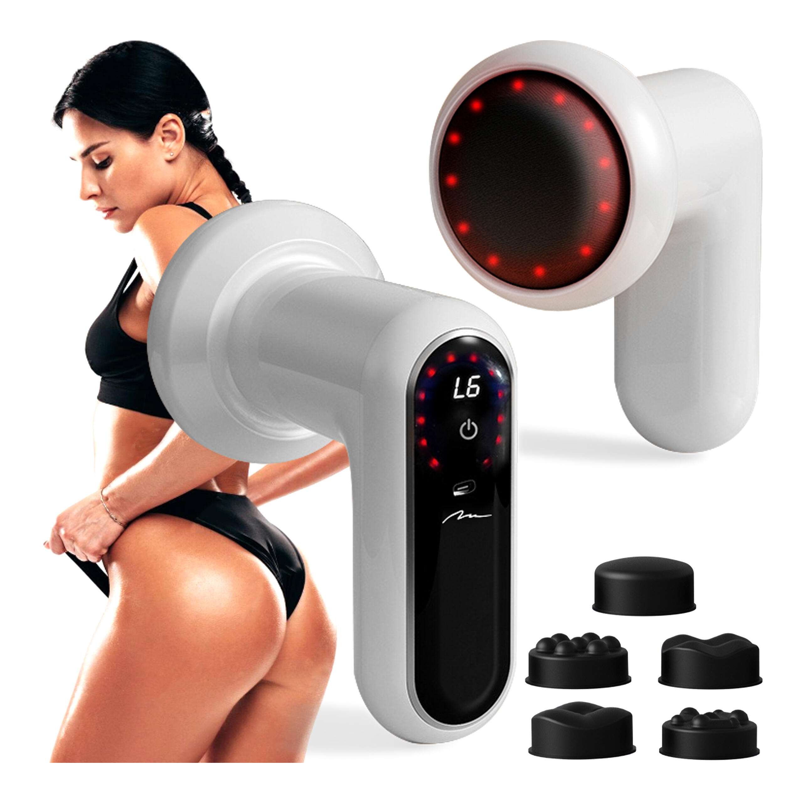 Masażer antycellulitowy Media-tech gun masage bezprzewodowy