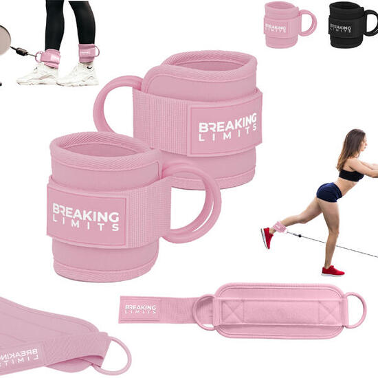 Ankle Straps Fitness – Enkelband – Enkel Straps – Roze