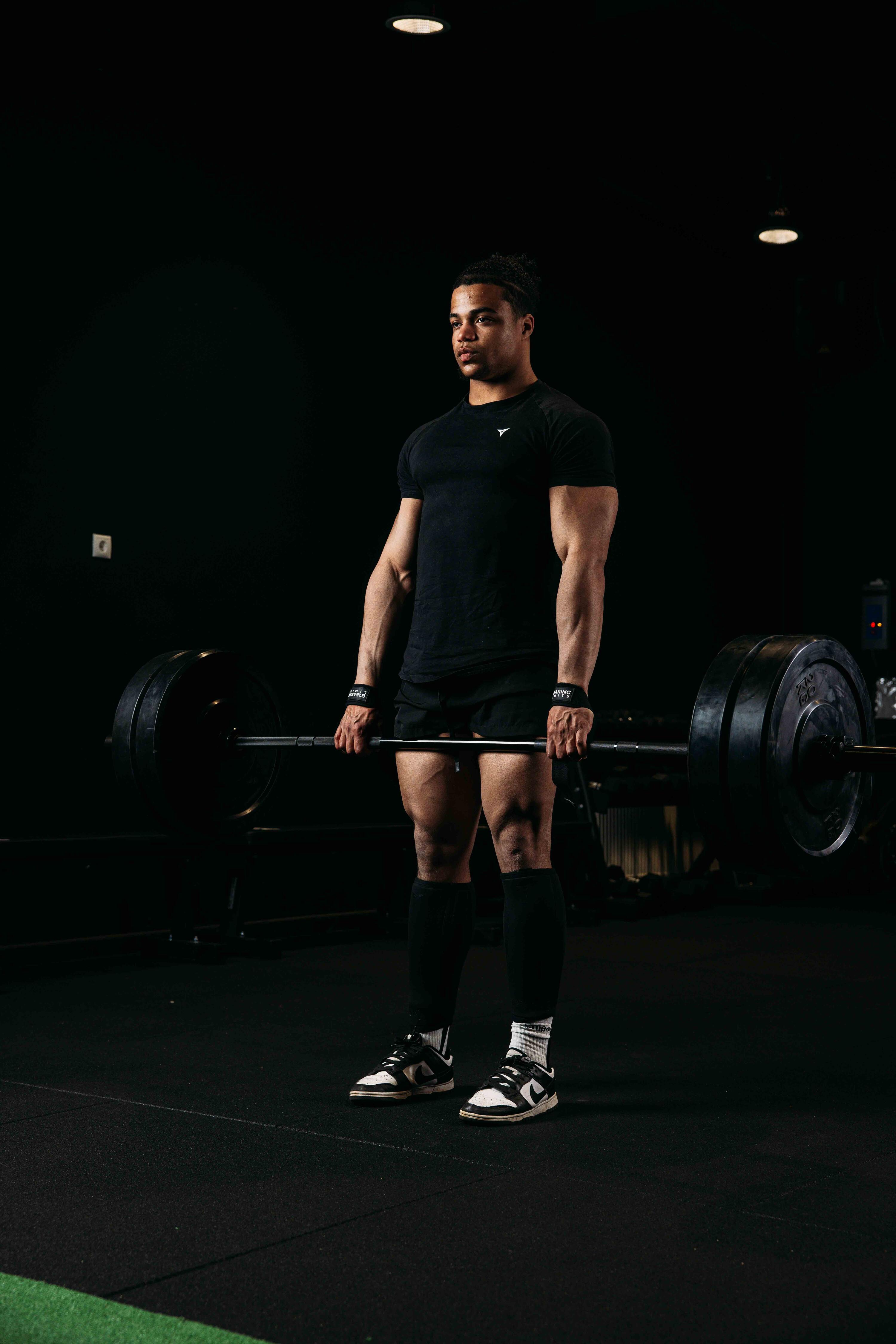 Lifting Straps - Lifting Grips/Hooks - Deadlift Straps - Zwart 2/6