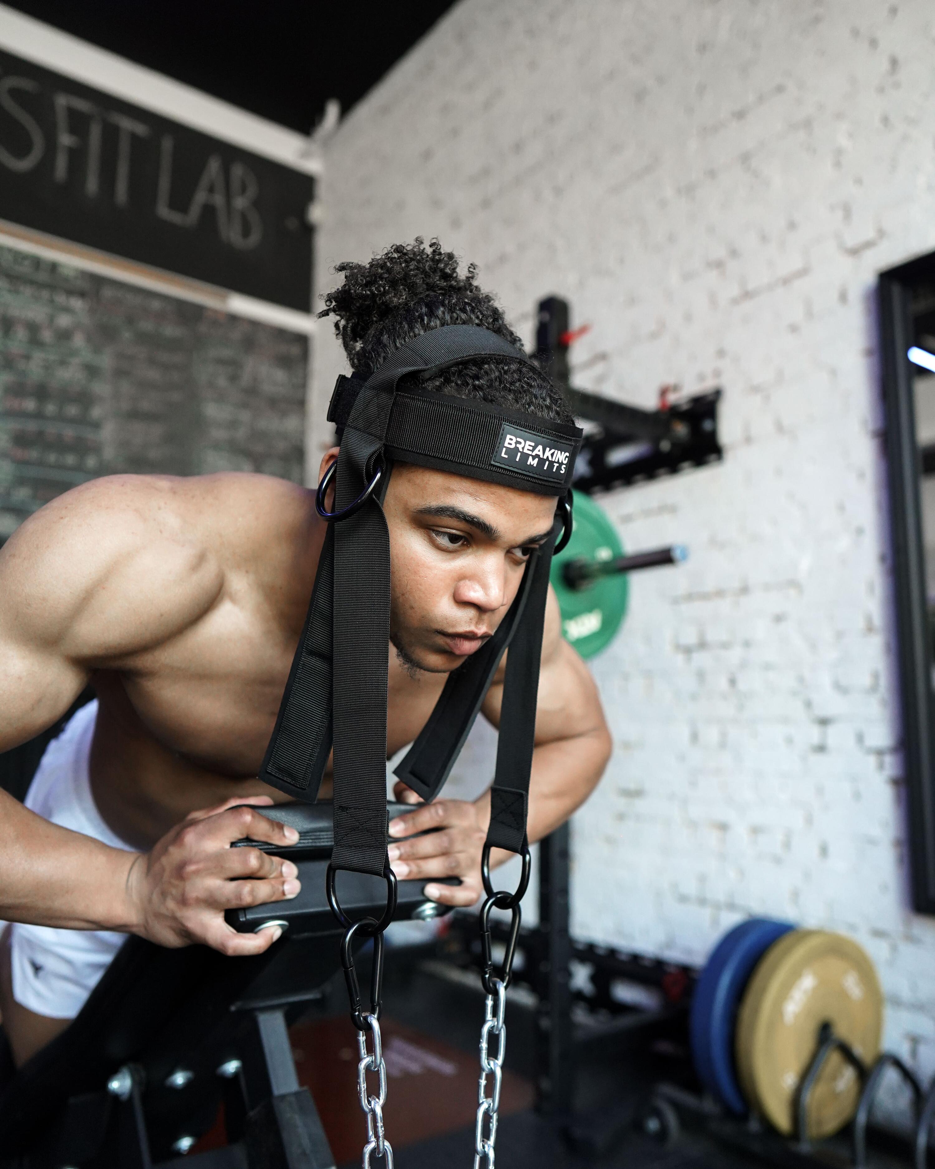 Harnais de cou – neck harness – sangle d’entraînement pour le cou 4/5