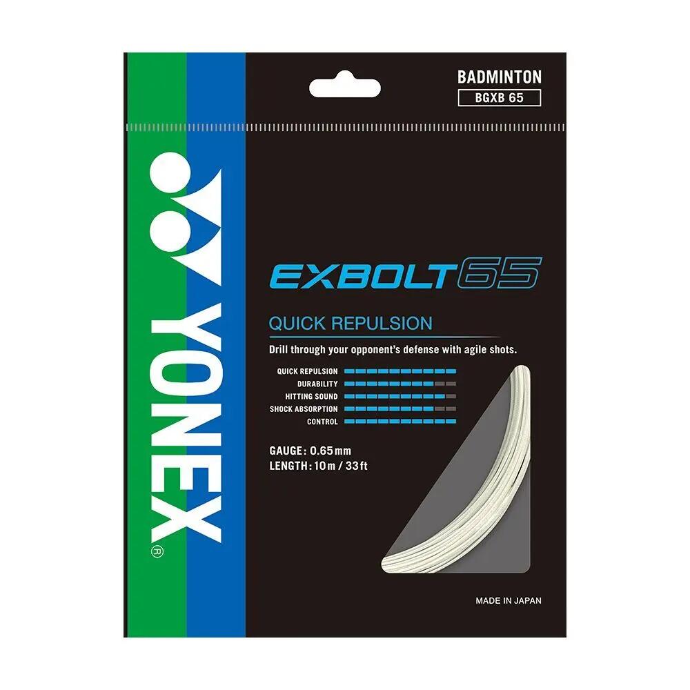 Badminton strings Yonex Exbolt 65
