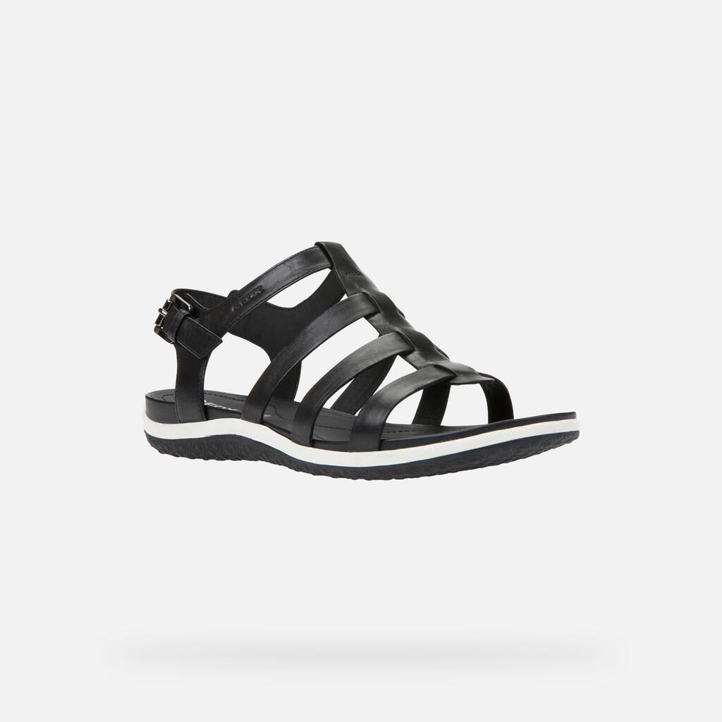 Sandales Femme D SANDAL VEGA Noir 3/7
