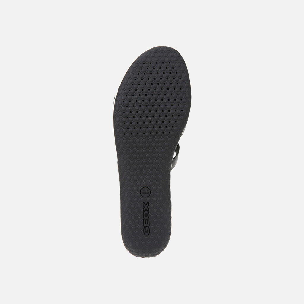 Sandales Femme D SANDAL VEGA Noir 7/7