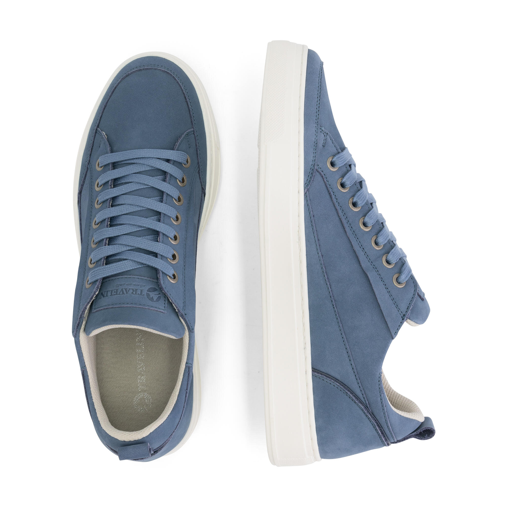 Camber Homme - Baskets - Nubuck - Bleu 4/7