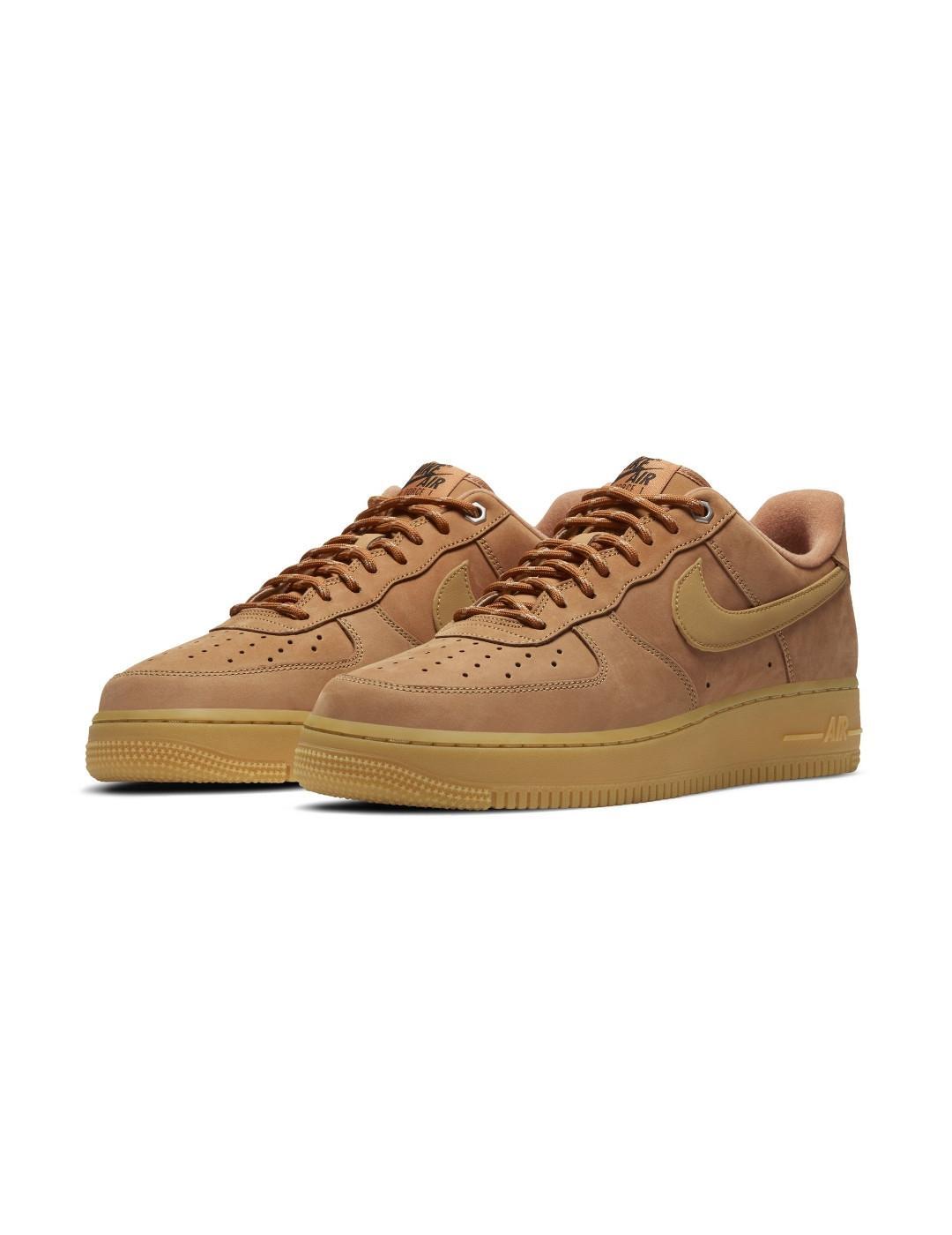 Chaussures pour homme Nike air force 1 '07 Marron 3/5