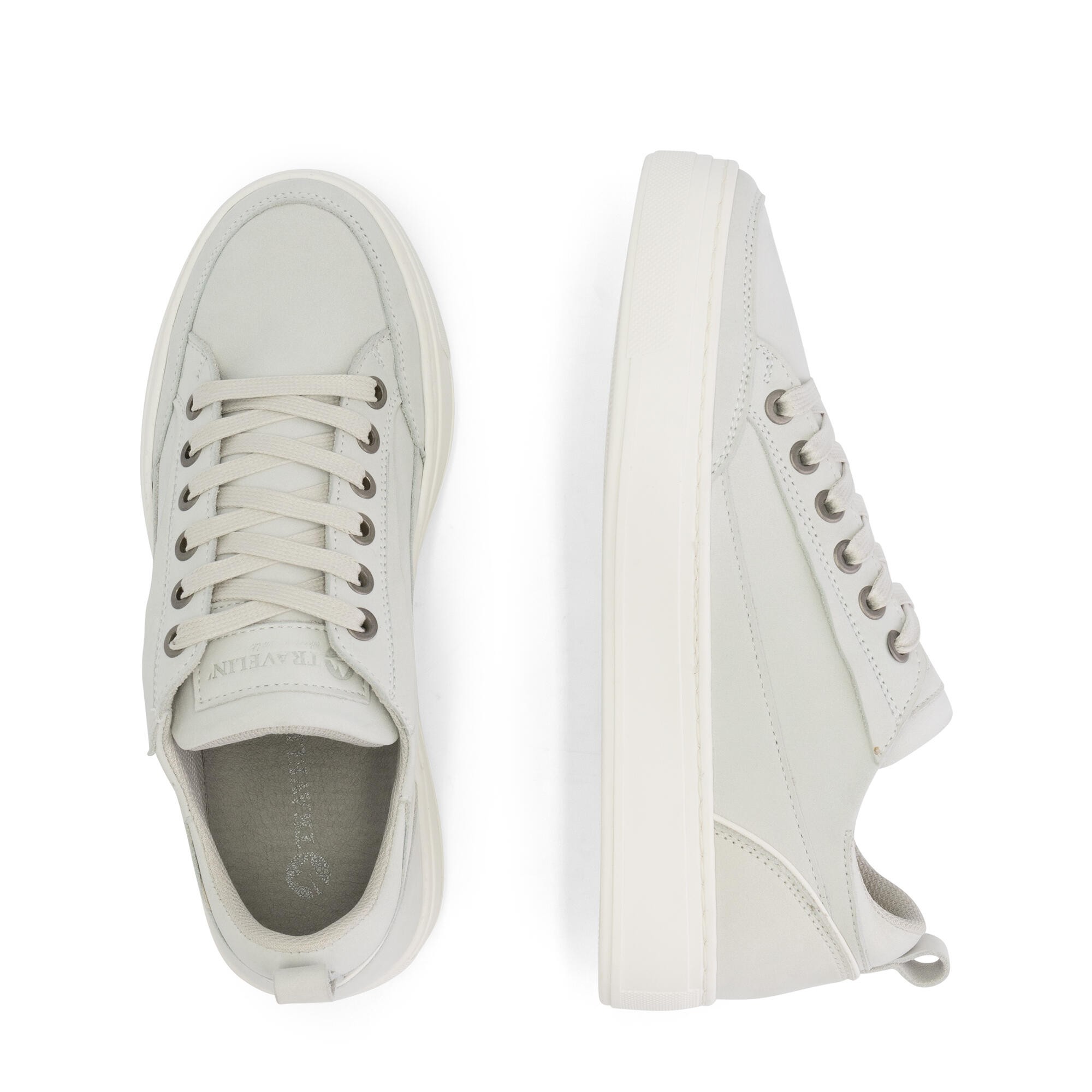 Cumbria Donna - Sneakers - Nabuk - Bianco 4/7