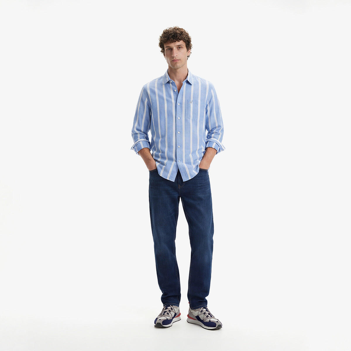 Camisa de manga larga Charles a rayas 6/6