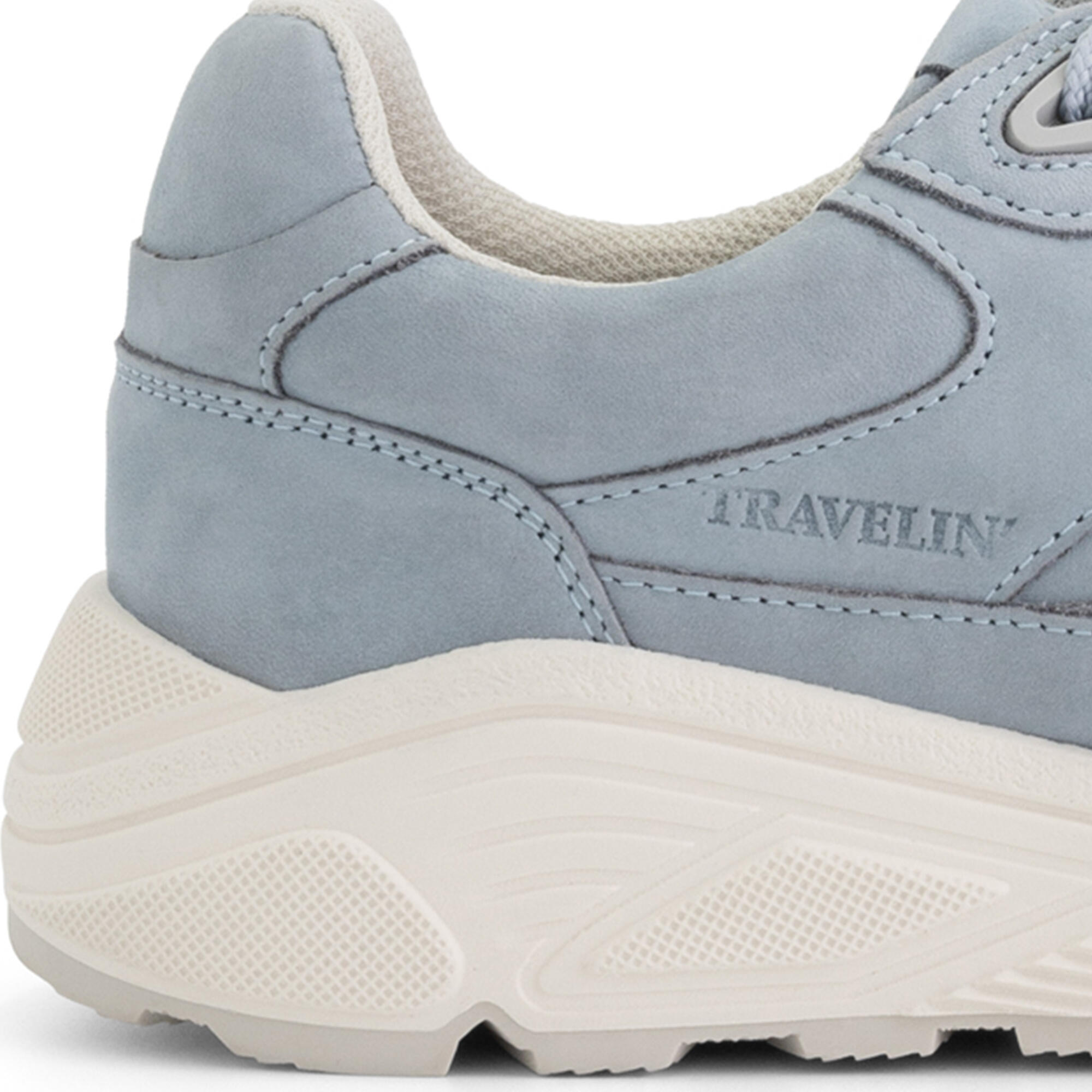 Rampton Donna - Sneakers - Nabuk - Azzurro 5/7