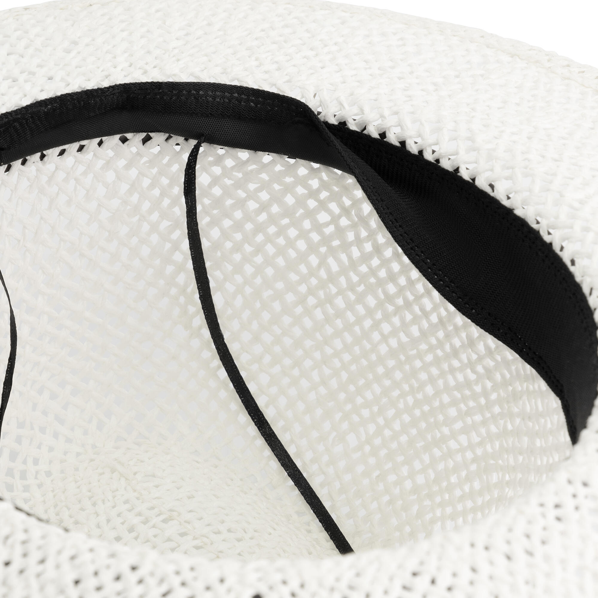 Sandown Unisex - Sombrero de verano - Papier - Blanco 3/3