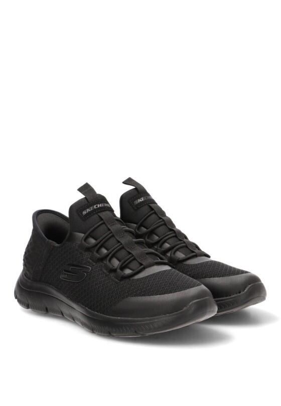 Deportivas Casual Mujer Suela Plana - Modelo 403833l Negro 2/6