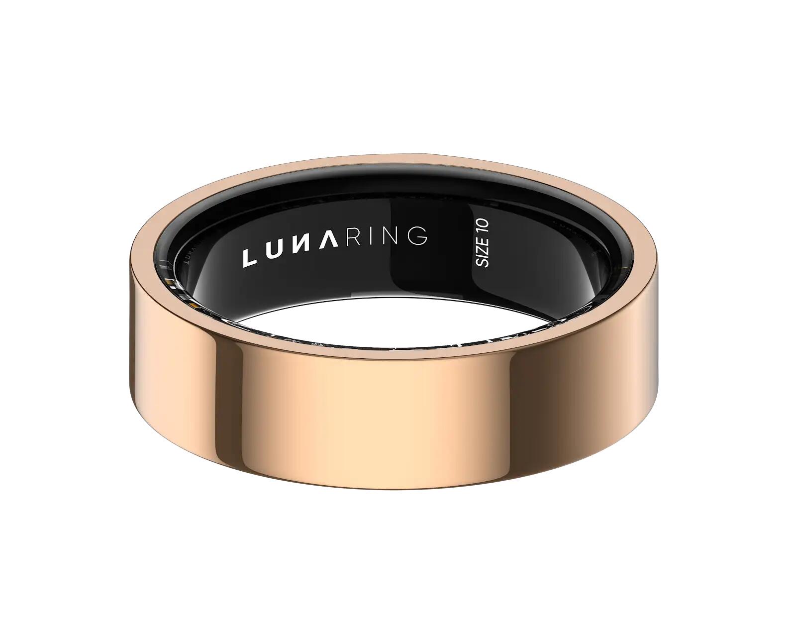 Anel Smart Ring NOISE LUNA RING Gen 2.0 Rosa Dourado (Tamanho 9) 2/6