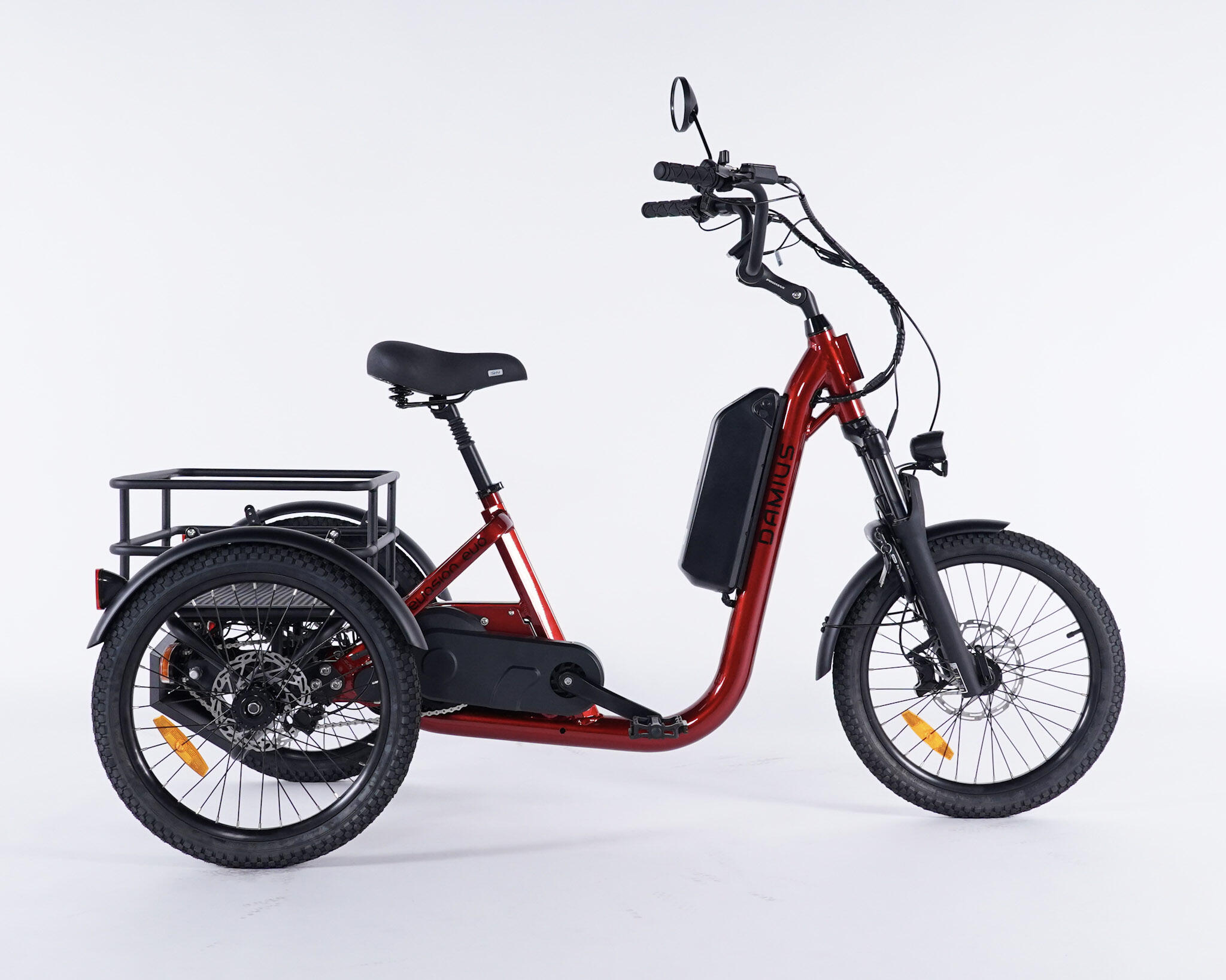 Triciclo elettrico per adulti EVASION EVO con motore centrale da 95 Nm 2/2