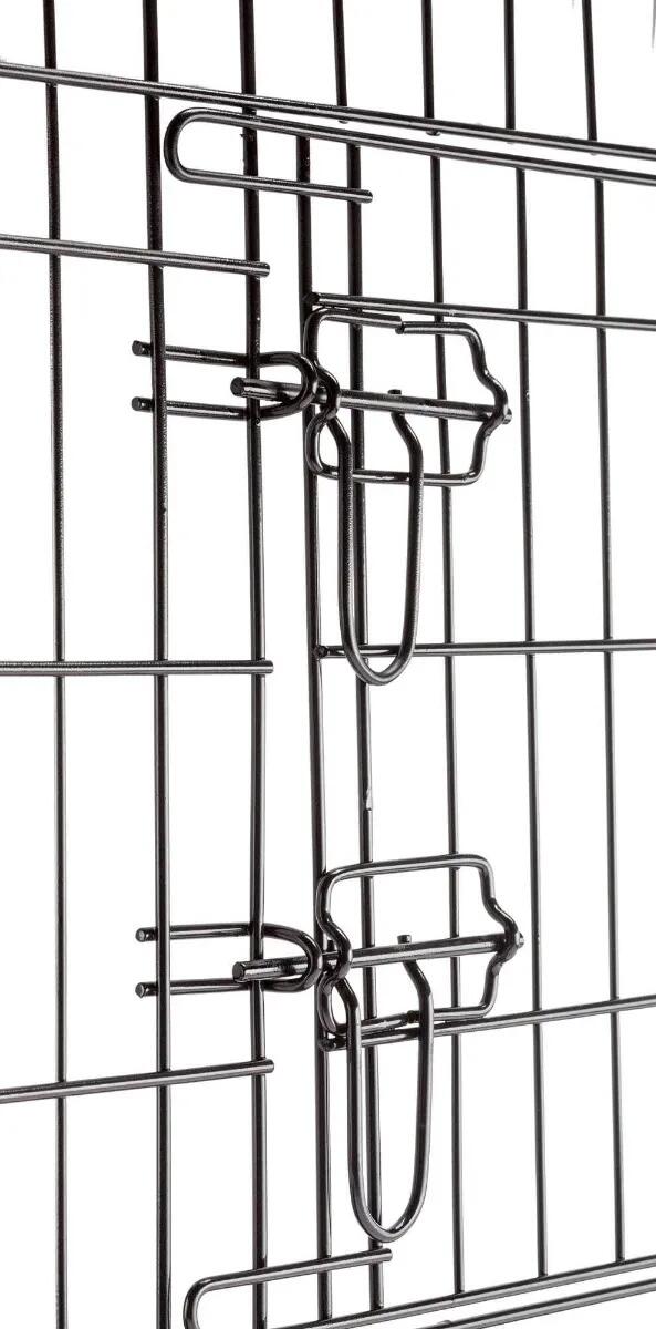Cage de transport pour chien et chat en métal 2 portes Martin Sellier 5/6