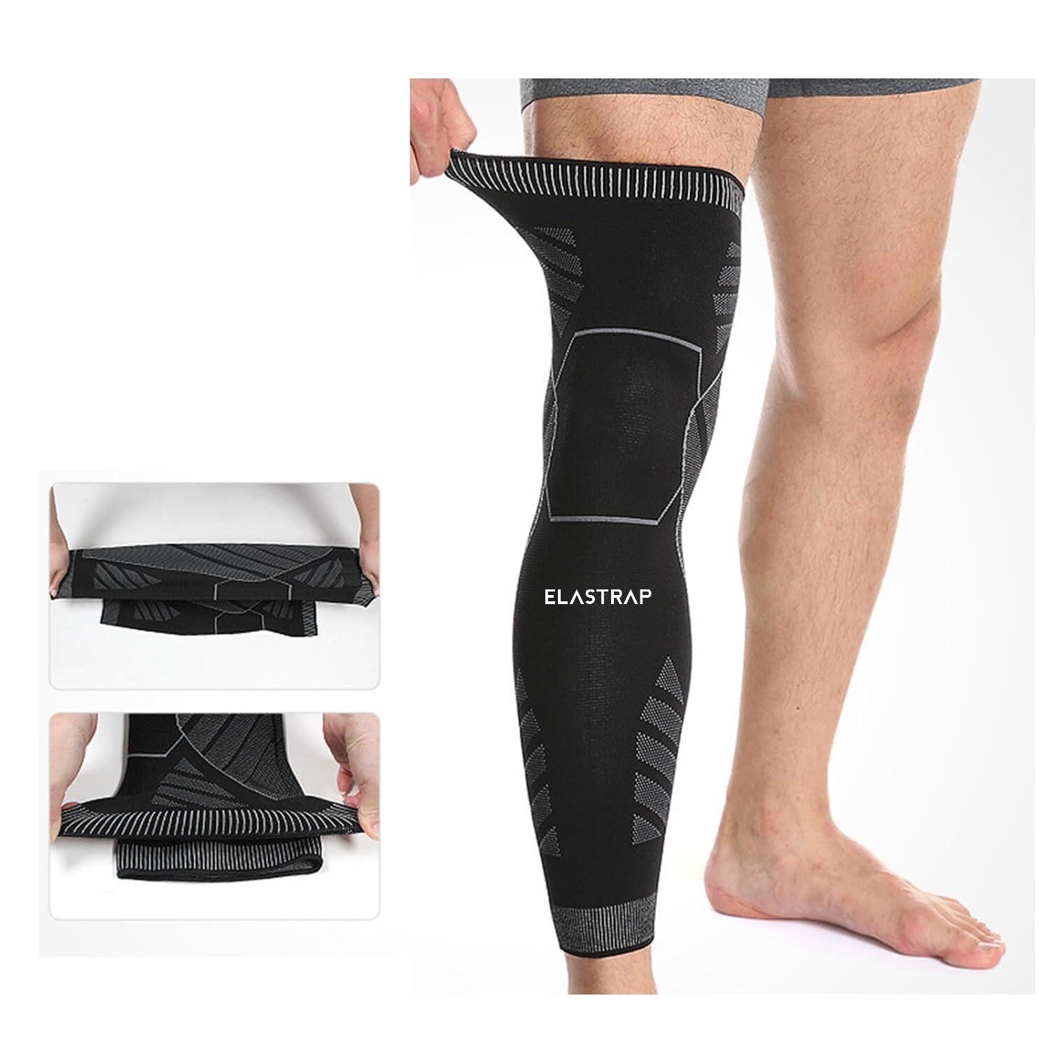 Genouillère longue fine - jambe, genou, cuisse, mollet - Jambière de compression 2/7
